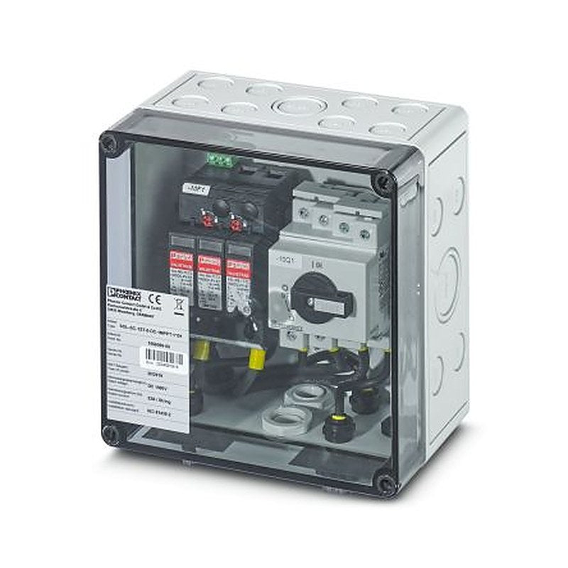 Phoenix Contact SOL-SC Series Polycarbonate Junction Box, IP65, 180 mm, 111mm 180 mm