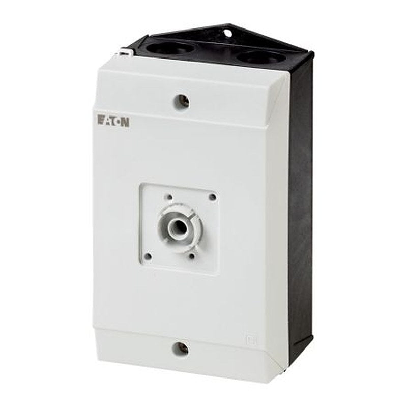 Eaton Eaton Moeller Series White, Black Plastic General Purpose Enclosure, IP65, IK08, IK10 84 mm, 181 mm, 100 mm