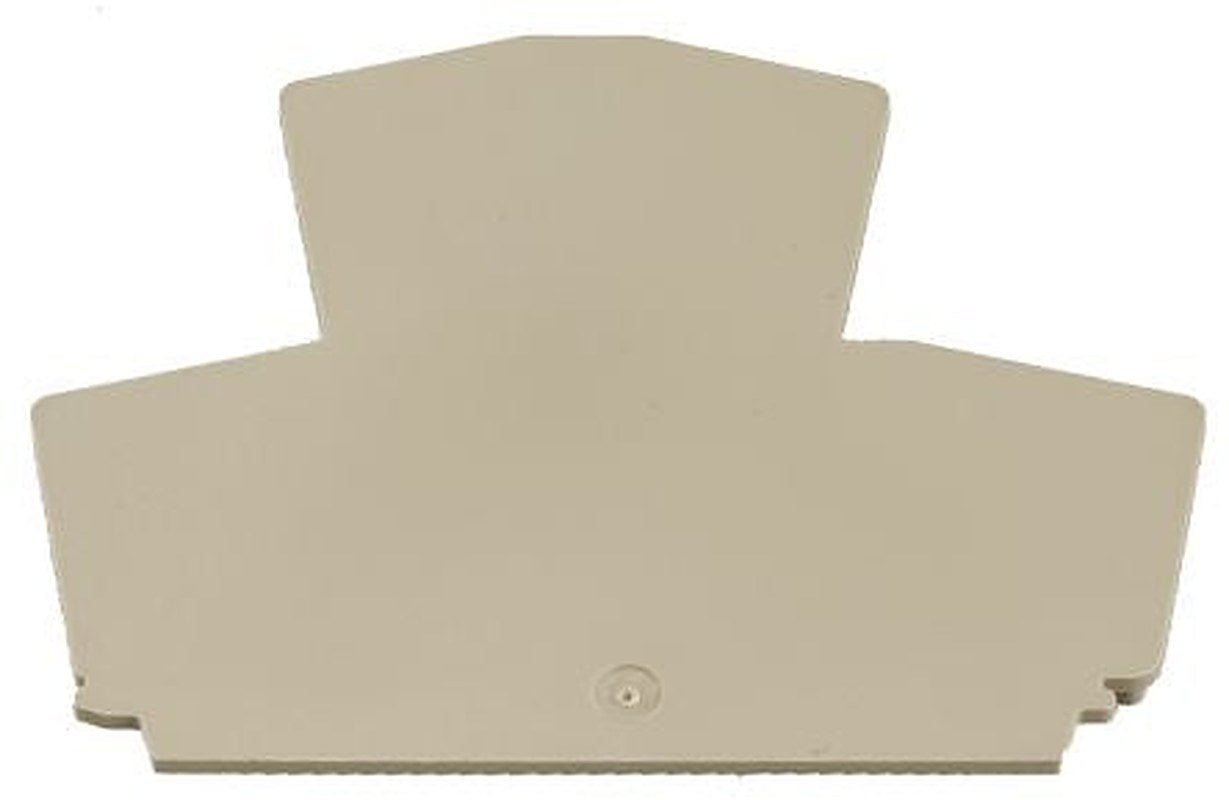 Weidmüller W Series End Cover for Use with DIN Rail Terminal Blocks