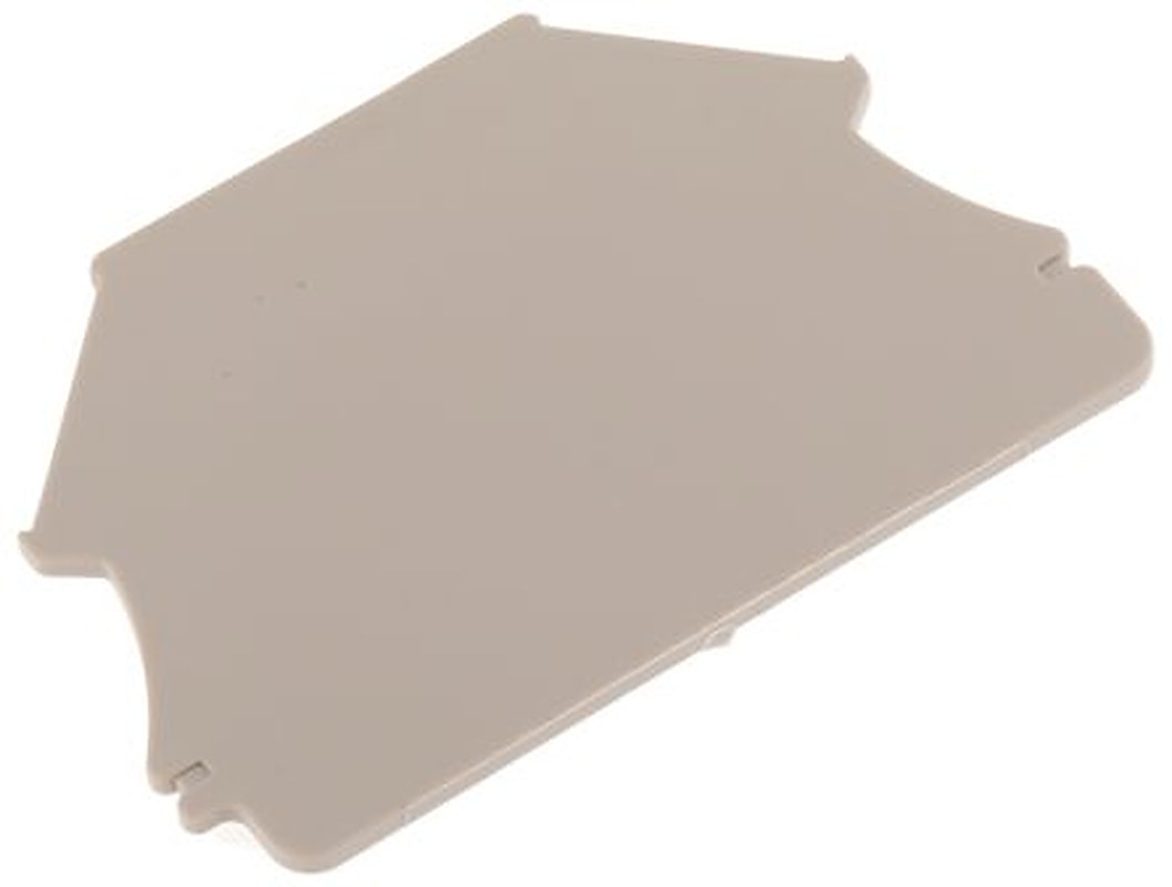 Weidmüller W Series End Cover for Use with DIN Rail Terminal Blocks