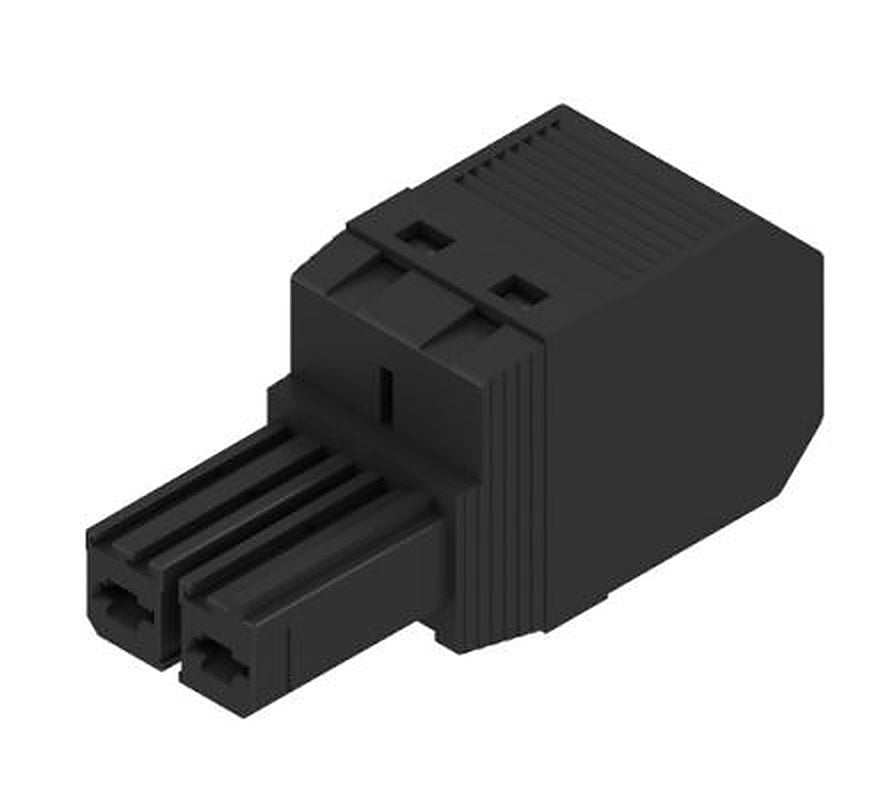 Weidmüller BVF Series PCB Connector, 2-Contact, 7.62 mm Pitch, 1 Row