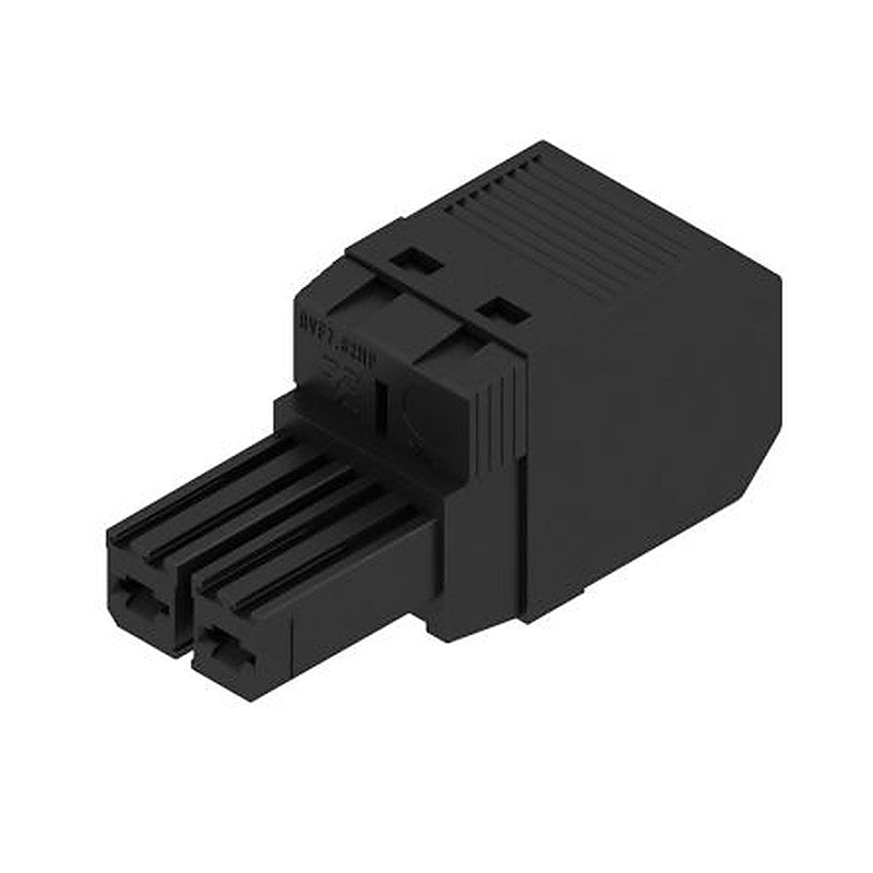 Weidmüller BV/SV 7.62HP Series Pluggable Terminal Block, 4-Contact, 7.62 mm Pitch, 1 Row, 1060410000