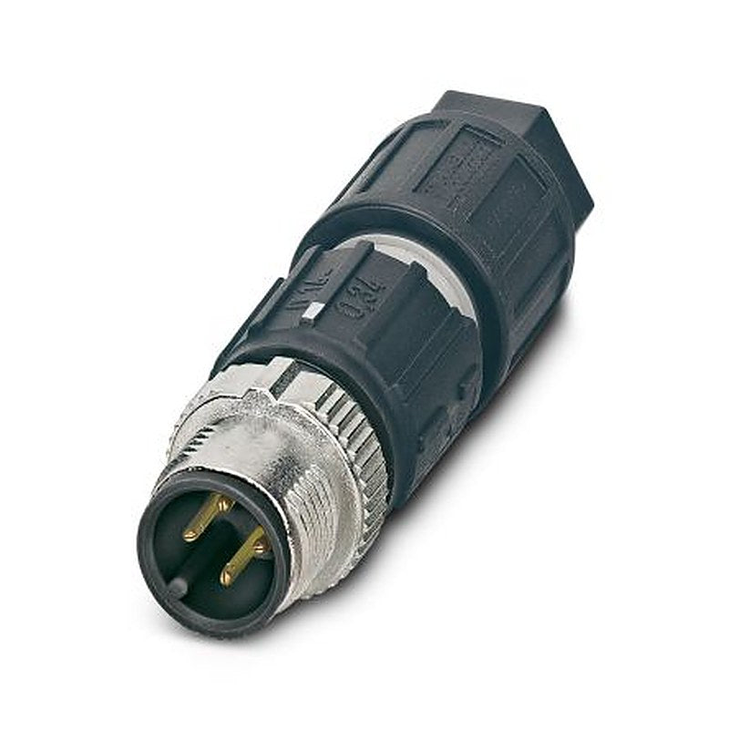 Phoenix Contact Industrial Circular Connector, 4 Contacts, Cable, M12 Connector, Plug, Male, SACC Series