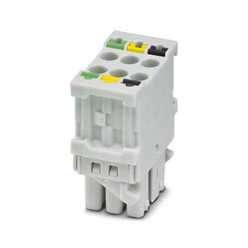 Phoenix Contact PCB Terminal Block, 6-Contact, 3.45 mm Pitch, Push-in, 2 Row Push-in Spring