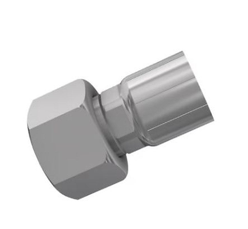 Parker 10648-8-6 Hydraulic Fitting Female UNF, 37 °, Steel, 0.375 in Hose ID