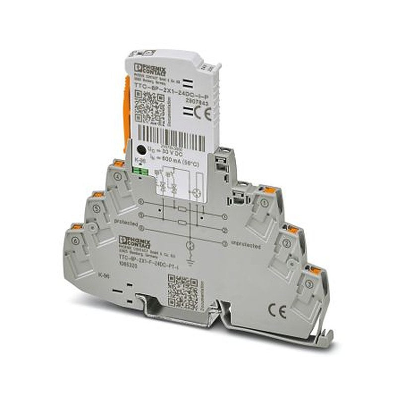 Phoenix Contact Surge Protector, 10 kA, 800 V, DIN Rail