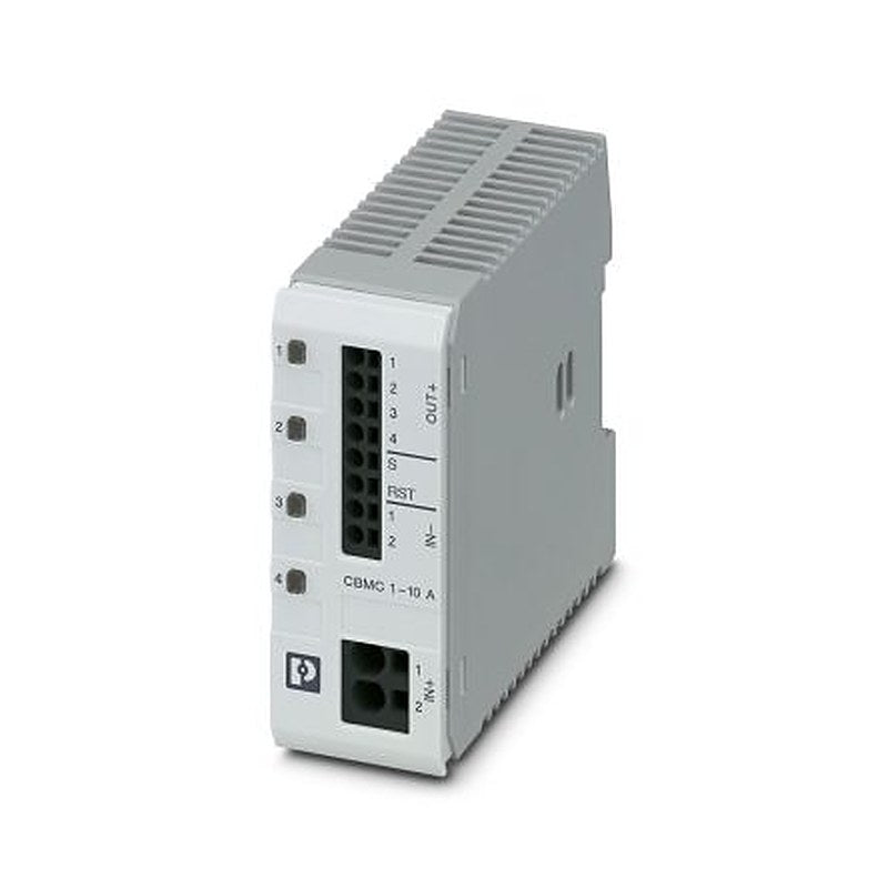 Phoenix Contact CBMC Electronic Circuit Breaker 15A 24V, 4 channels, DIN Rail Type E