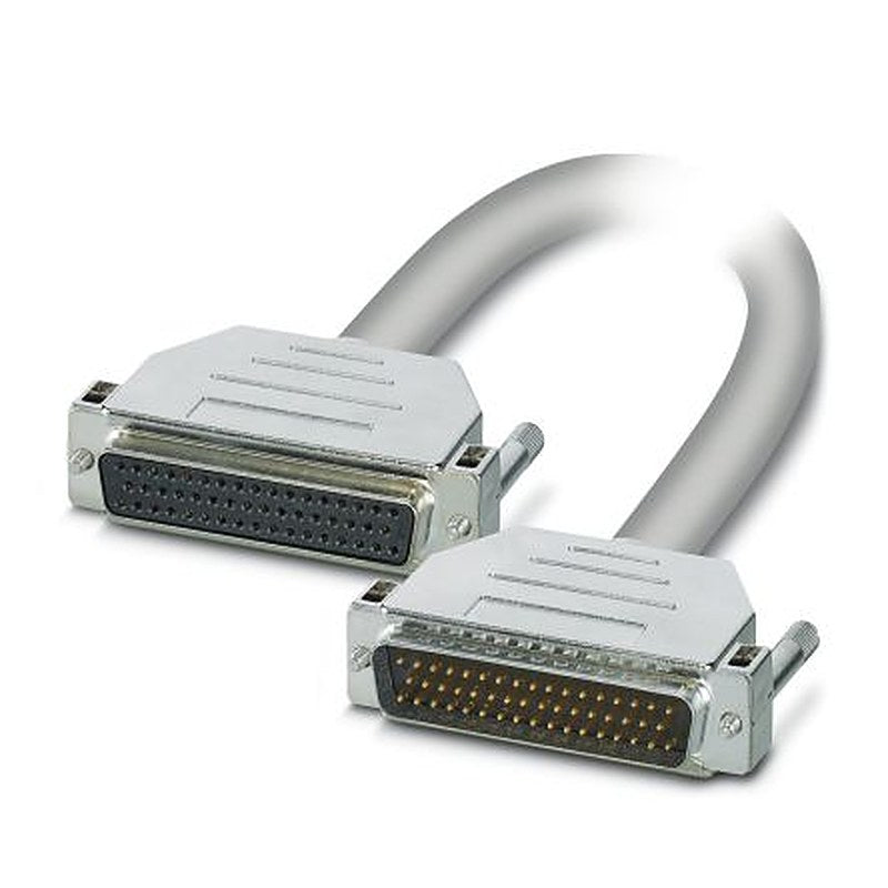 Phoenix Contact Female D-Sub 50-Pin to Male D-Sub Serial Cable, 1 m Halogen Free Sheath, 1066 Series