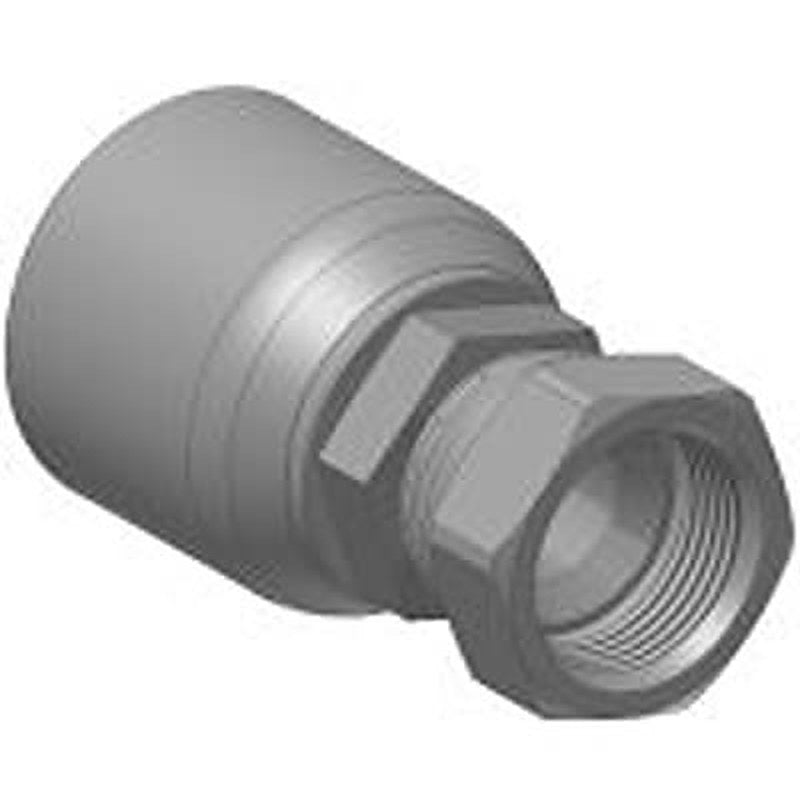 Parker 10670-16-16-SM Hydraulic Fitting Female, Steel, 1 in Hose ID