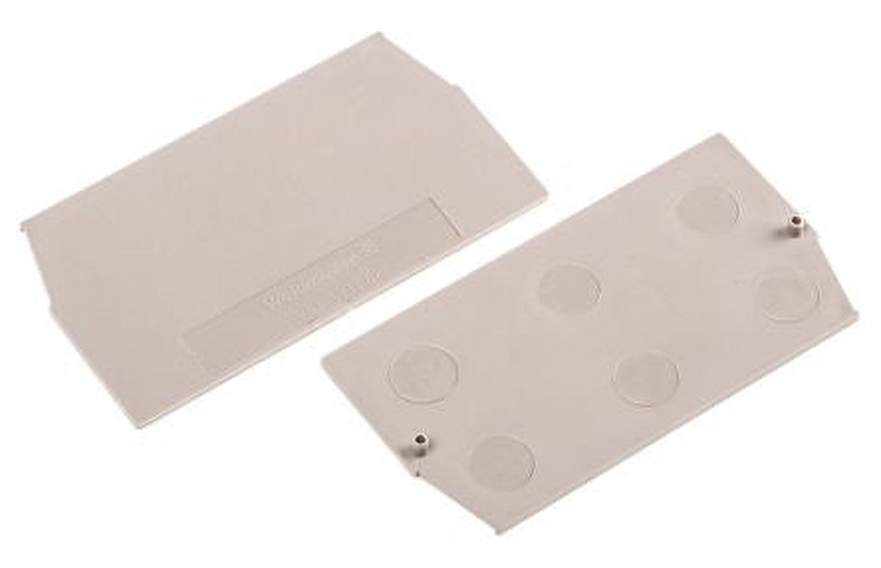 Weidmüller WAP Series End Plate for Use with Terminal Block