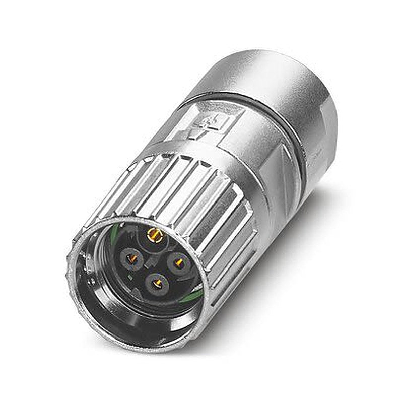 Phoenix Contact Connector, 4 Contacts, Cable, M17 Connector, Socket, Female, IP67, IP68, M17 PRO Series