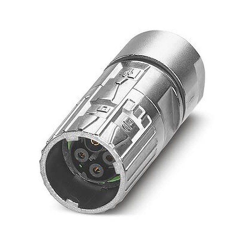 Phoenix Contact Connector, 4 Contacts, Cable, M17 Connector, Socket, Female, IP67, IP68, M17 PRO Series