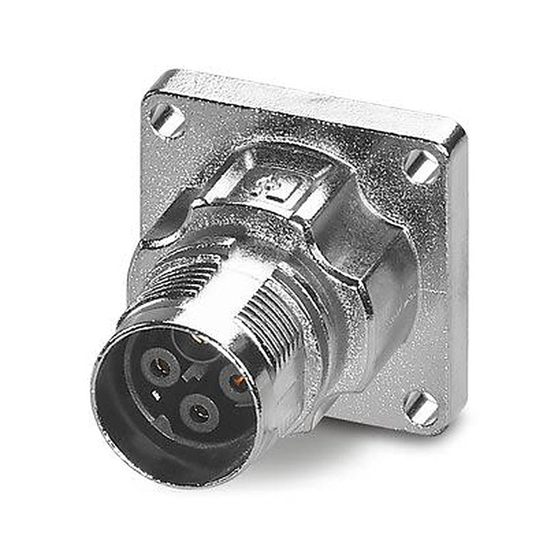 Phoenix Contact Connector, 4 Contacts, Cable, M17 Connector, Socket, Female, IP67, IP68, M17 PRO Series