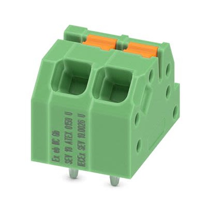 Phoenix Contact SPTAF Series PCB Terminal Block, 11-Contact, 3.5 mm Pitch, Wave Soldering Mount, 1 Row