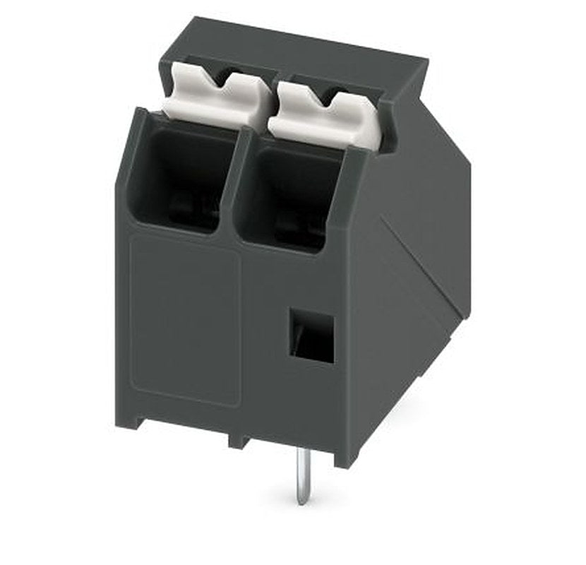 Phoenix Contact SPTA-THR Series 45° PCB Terminal Block, 2 Contact(s), 3.81 mm Pitch, 1 Row