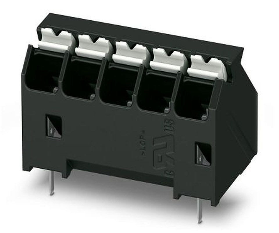 Phoenix Contact SPTA-THR Series PCB Terminal Block, 5-Contact, 3.81 mm Pitch, 1 Row, 1071181