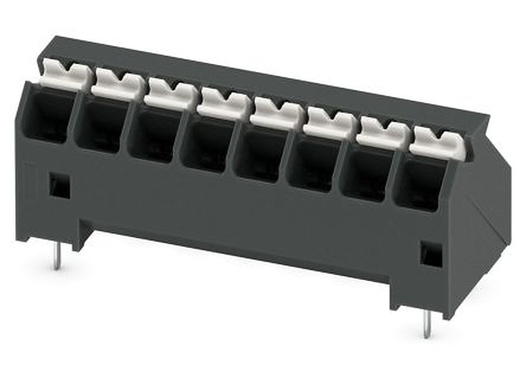 Phoenix Contact SPTA-THR Series PCB Terminal Block, 8-Contact, 3.81 mm Pitch, 1 Row, 1071185