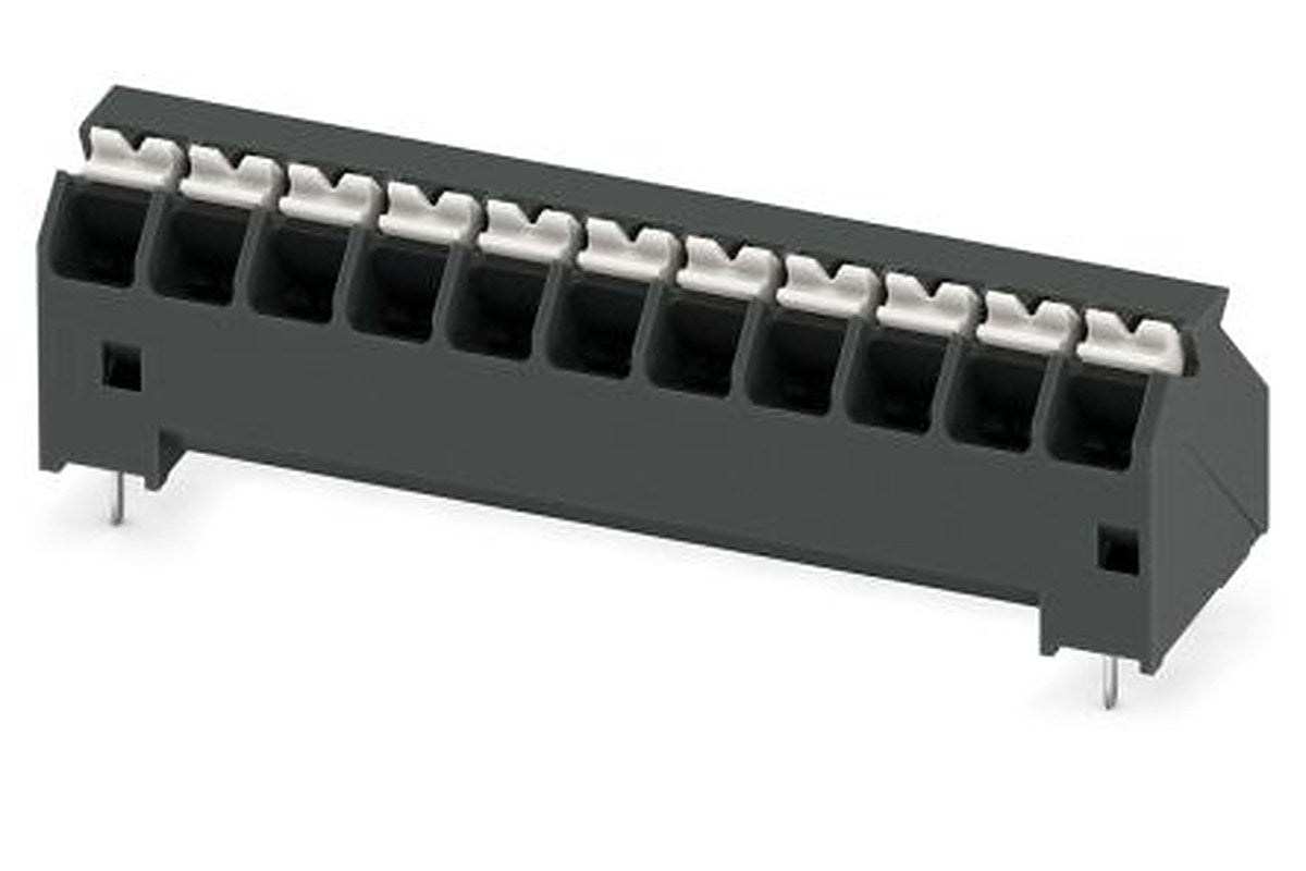 Phoenix Contact SPTA-THR Series PCB Terminal Block, 11-Contact, 3.81 mm Pitch, 1 Row, 1071188