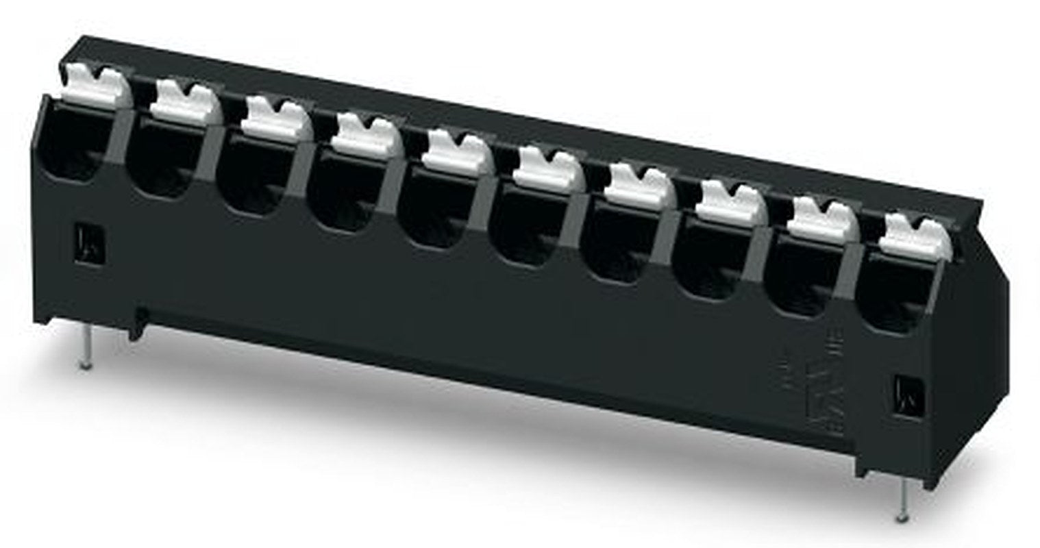 Phoenix Contact SPTA-THR Series 45° PCB Terminal Block, 3 Contact(s), 5.08 mm Pitch, 1 Row