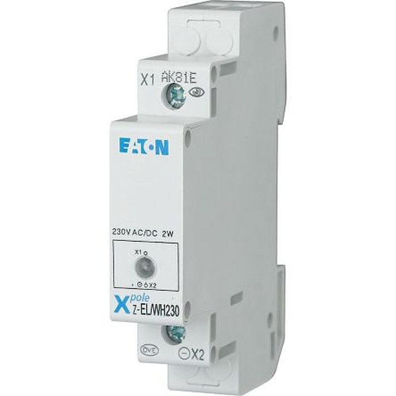 Eaton White Indicator Lamp, 230V, 5 mm Diameter