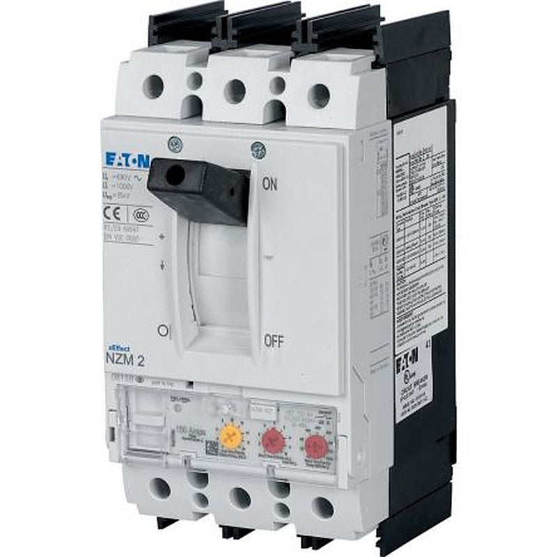 Eaton, NZM, NZM Molded Case Circuit Breaker 3-Pole 150A, Breaking Capacity 5 kA, Fixed