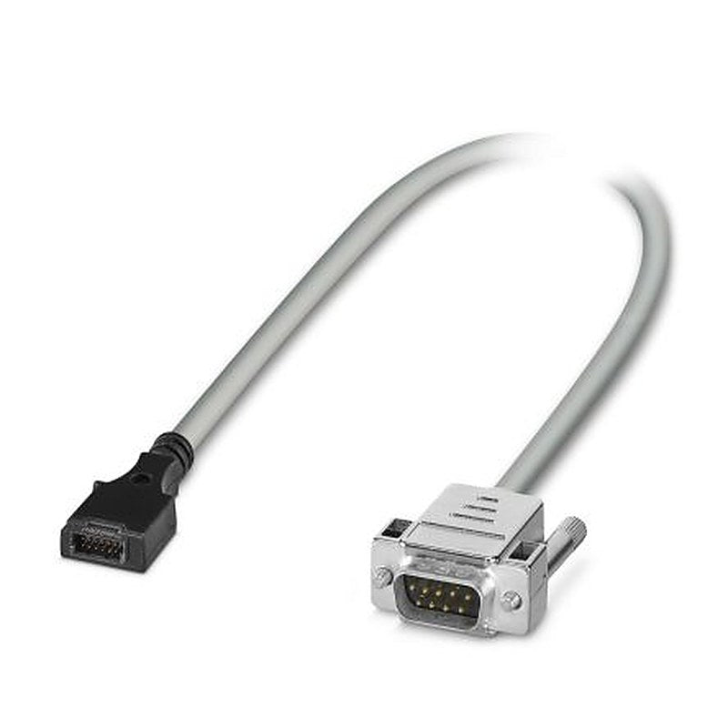 Phoenix Contact D-Sub to Male Cable, 2 m Polyvinyl Chloride, BTP 2000 Series