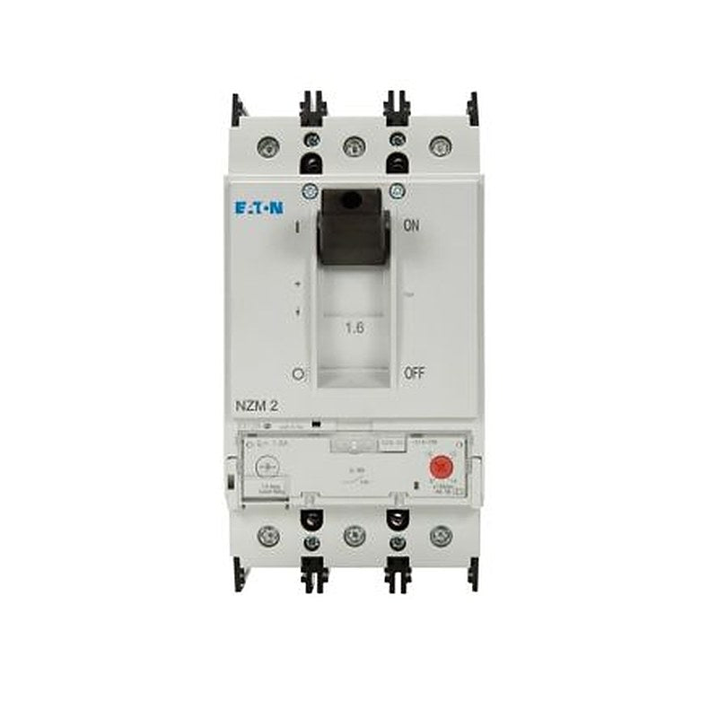 Eaton, NZM, NZM Molded Case Circuit Breaker 3-Pole 1.6A, Fixed