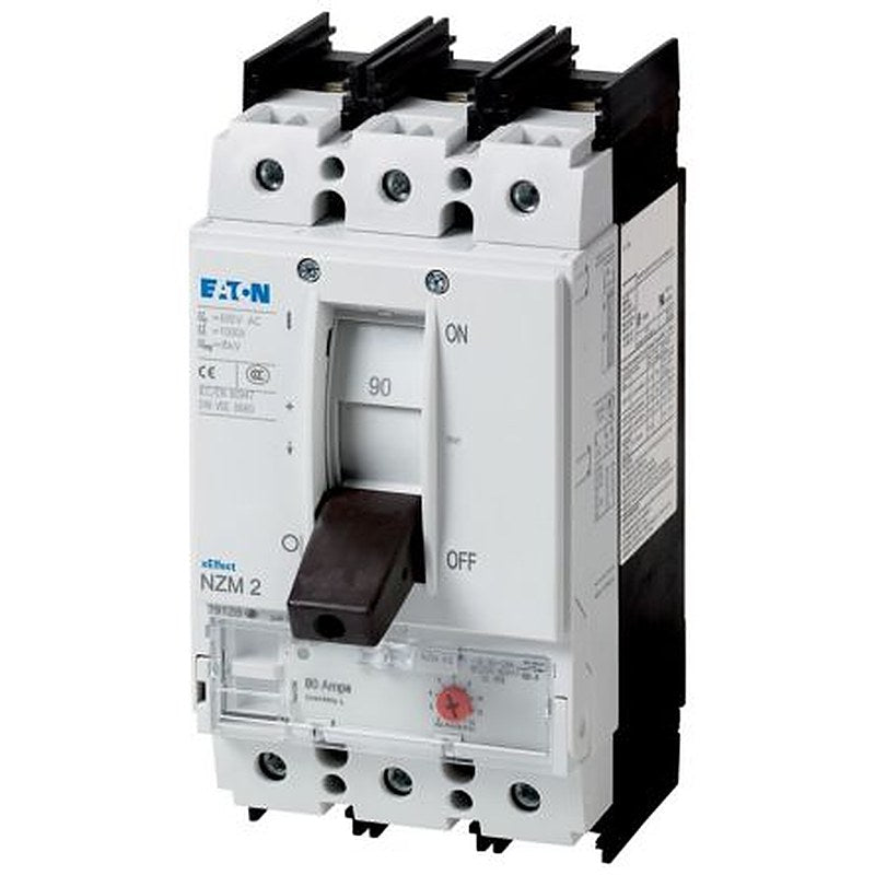 Eaton, NZM, NZM Molded Case Circuit Breaker 3-Pole 140A, Breaking Capacity 5 kA, Fixed