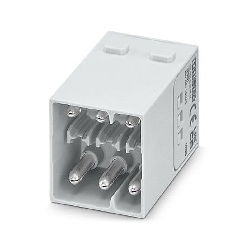 Phoenix Contact Heavy Duty Power Connector Insert, 20A, HC-M-TSC Series Male, 6 Contacts