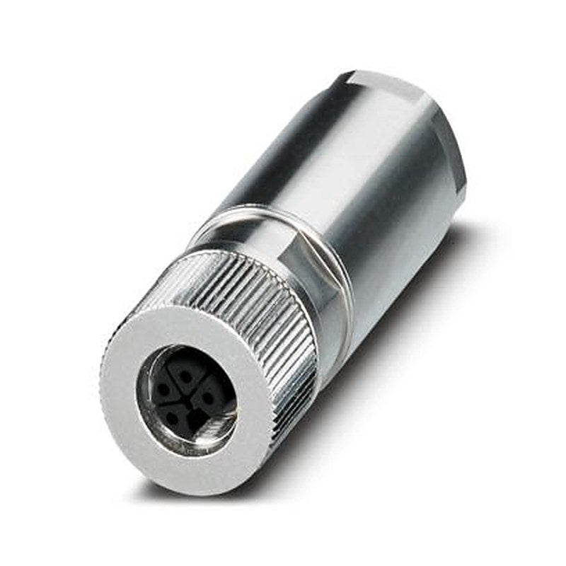 Phoenix Contact, SACC-M12FSL-4PL-CM SH Power Connector Cable, 4 Spring Terminal, 63V dc 16A