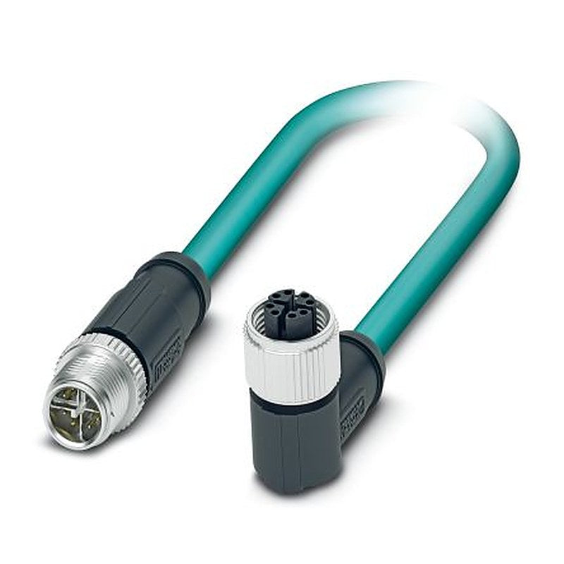 Phoenix Contact M12, 15 m Ethernet Cable Screened Polyurethane Sheath