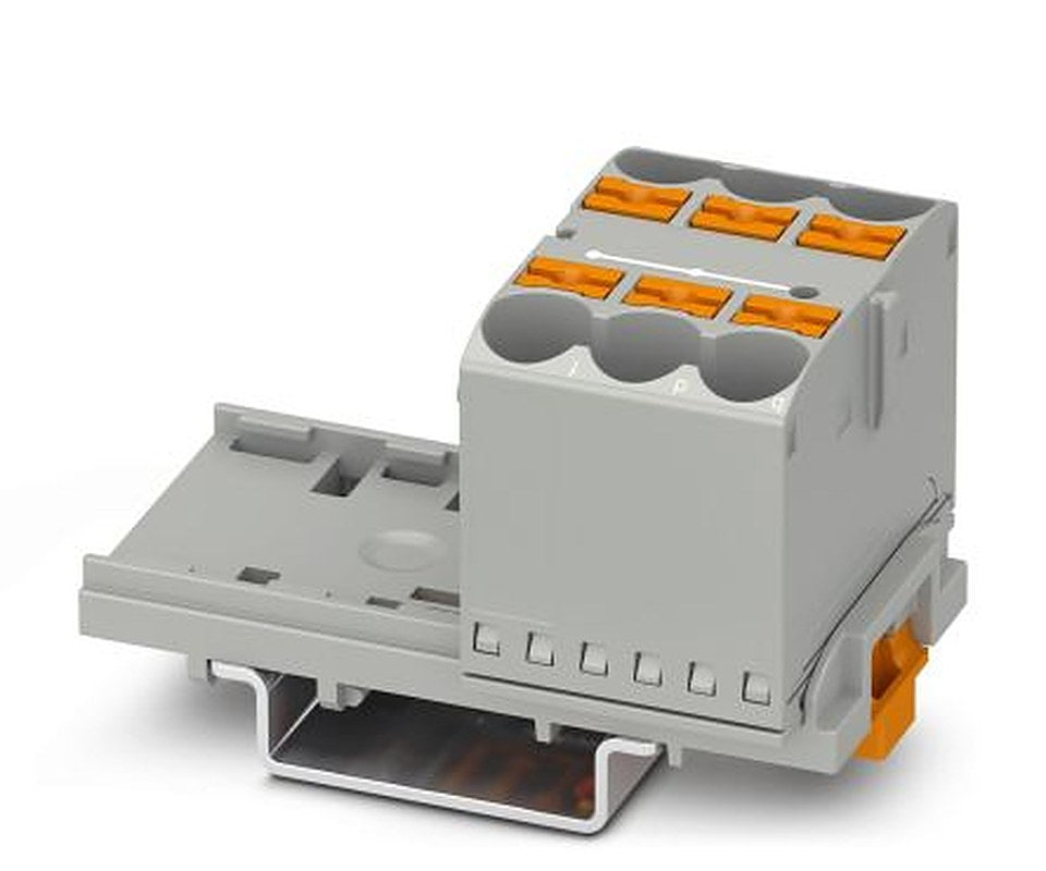 Phoenix Contact VIP Series Distribution Block, 6-Way, 90A
