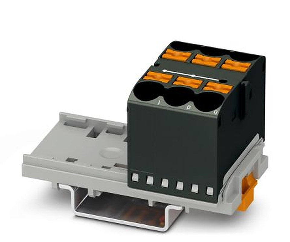 Phoenix Contact VIP Series Distribution Block, 6-Way, 90A