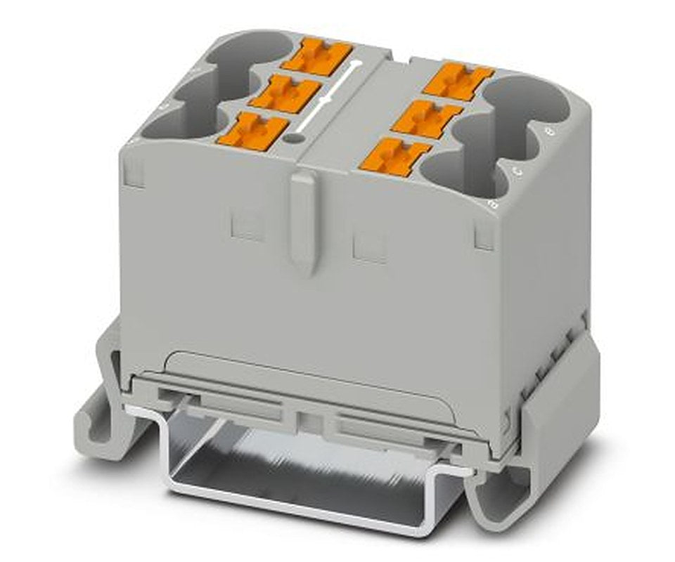 Phoenix Contact VIP Series Distribution Block, 6-Way, 90A