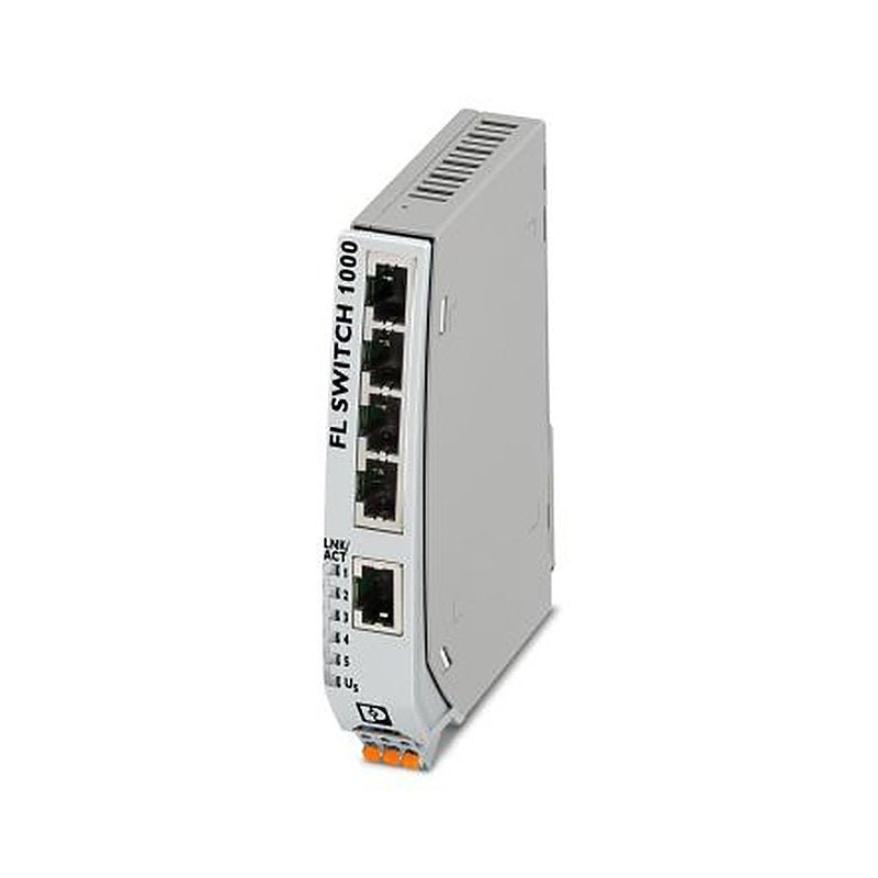 Phoenix Contact Unmanaged 5 Port Ethernet Switch Power Over Ethernet