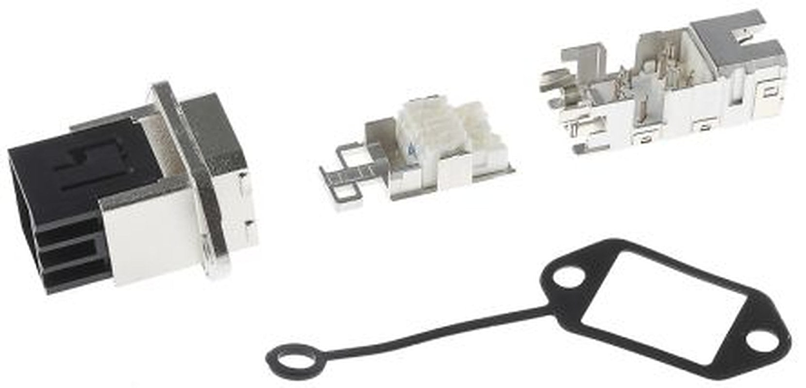 Weidmüller IE Series 1 Port RJ45 360° Shielded Coupler