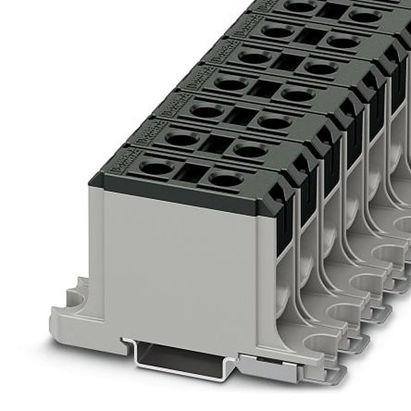 Phoenix Contact 1086469 UBAL 50 BK Series High Current Connector Black, 50mm², 1-Level, Screw