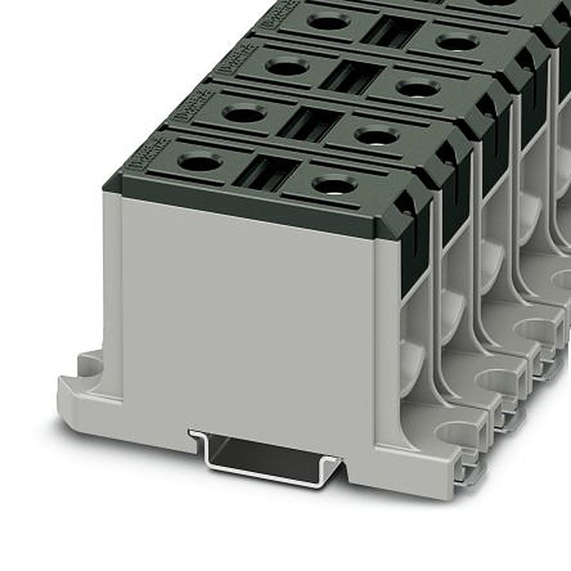 Phoenix Contact 1086478 UBAL Series High Current Connector Black, 95mm², 1-Level, Screw