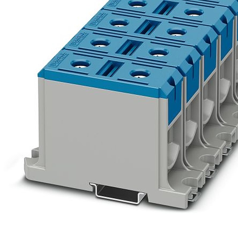 Phoenix Contact 1086499 UBAL Series High Current Connector Blue, 150mm², 1-Level, Screw