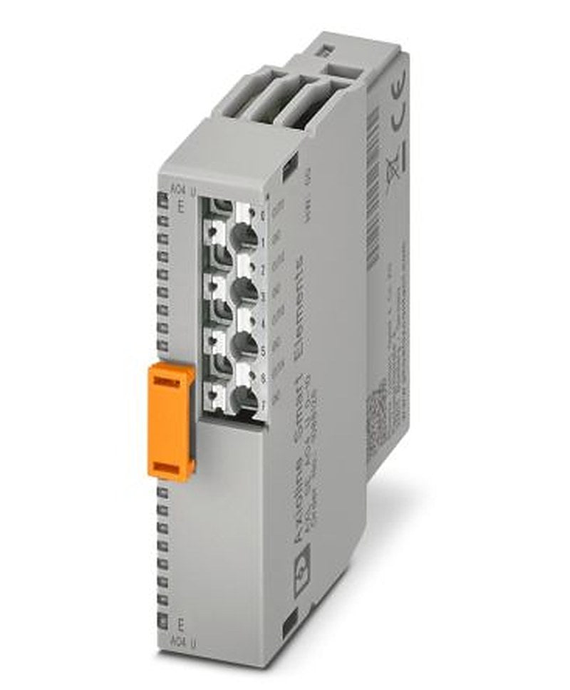 Phoenix Contact AXL SE AO4 U 0-10 Series PLC I/O Module for Use with Axioline F Modular I/O System