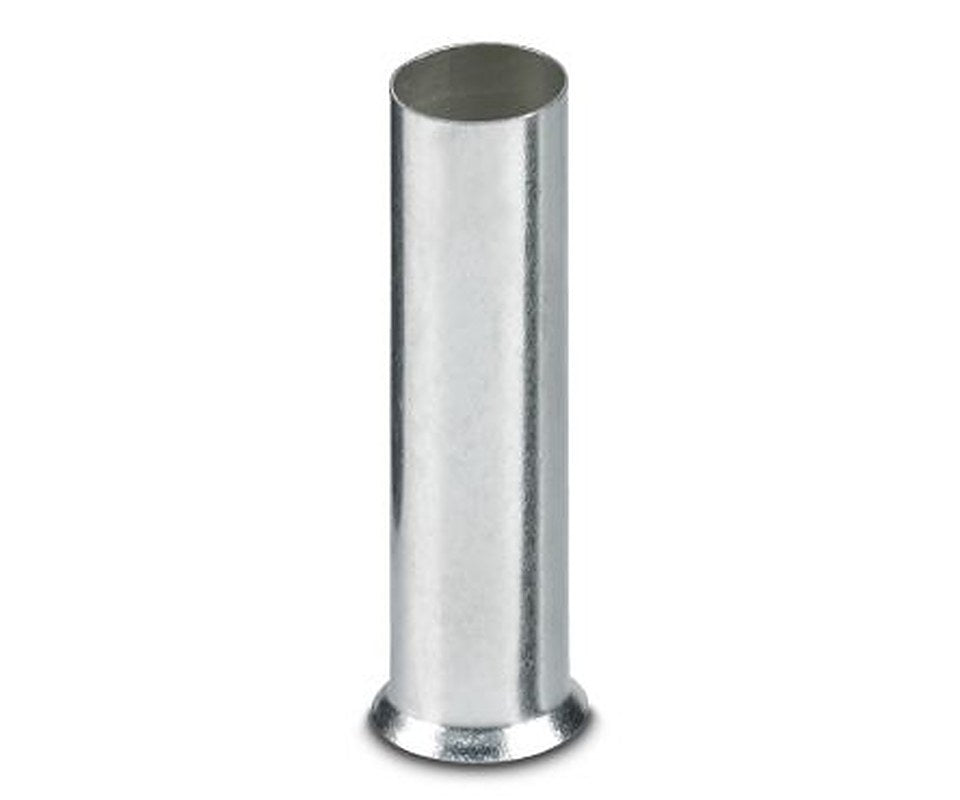 Phoenix Contact, A 35 -32 Insulated Bootlace Ferrule, 32 mm Pin Length, 8.2 mm Pin Diameter, Silver to 2 AWG Wire Size