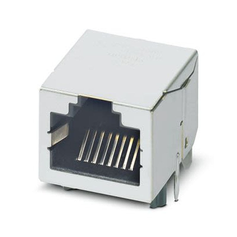 Phoenix Contact CUC-IND-J1ST-A/R4LS Series RJ45 Connector Female, PCB, Through Hole Shielded Straight 1 Port 8 Way