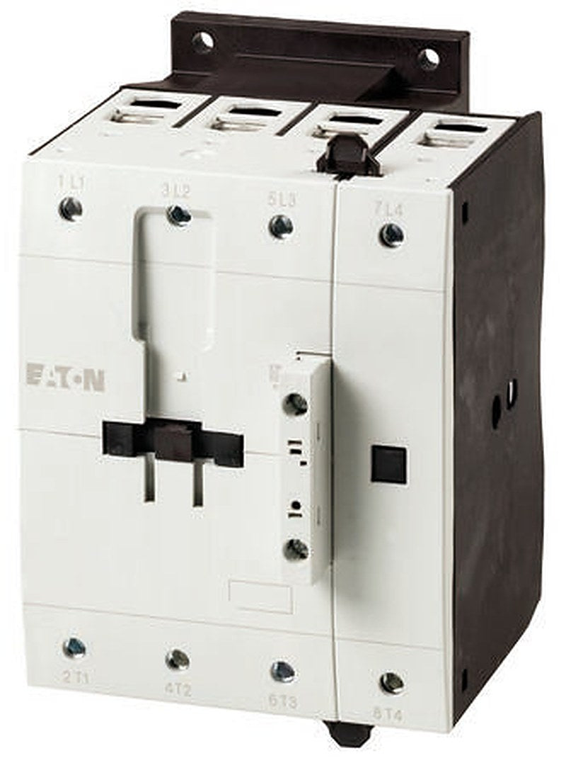 Eaton DILMP125(RAC240) Contactor, 400V Coil, 4-Pole, 125 A, 63 kW 240V, 690V