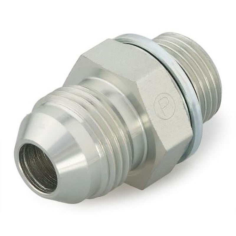 Parker 10F4OMXS Hydraulic Fitting Male, Steel, 0.63 in Hose ID