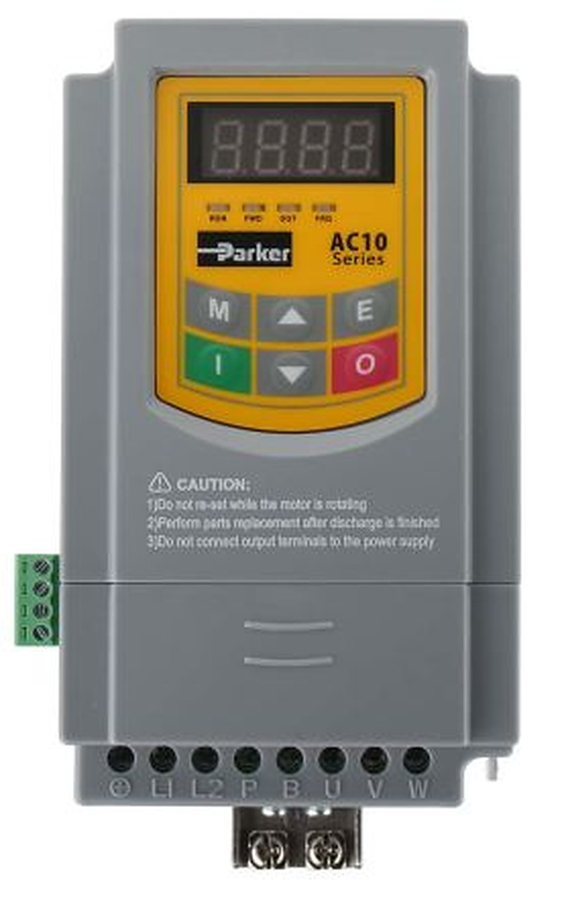 Parker Inverter Drive, 0.37 kW, 1 Phase, AC10 Series 240V 2.5 A