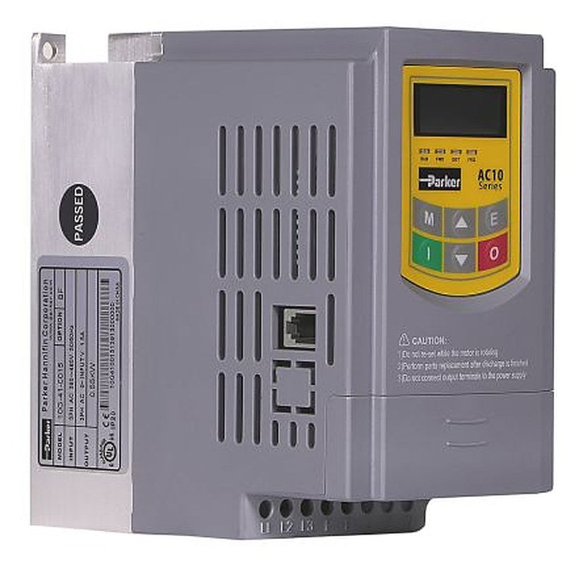 Parker Inverter Drive, 0.75 kW, 1 Phase, AC10 Series 240V 4.5 A