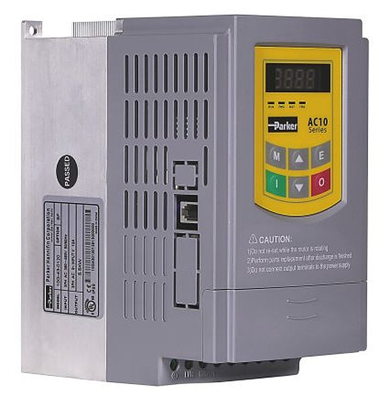 Parker Inverter Drive, 1.1 kW, 1 Phase, AC10 Series 240V 5 A