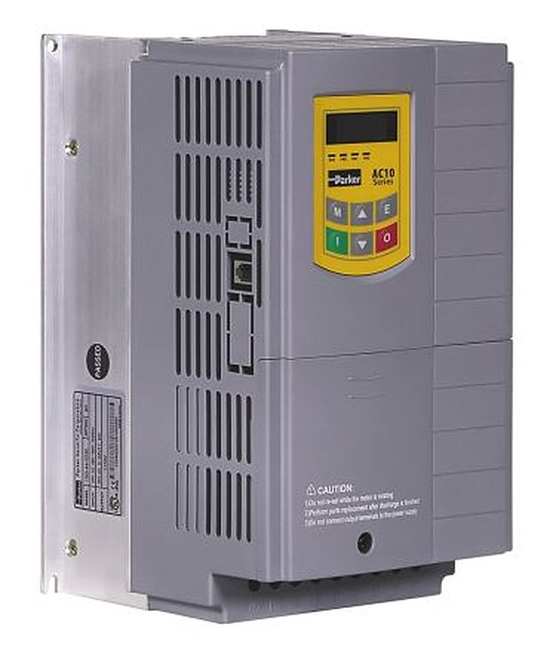 Parker Inverter Drive, 11 kW, 3 Phase, AC10 Series 480V 23 A