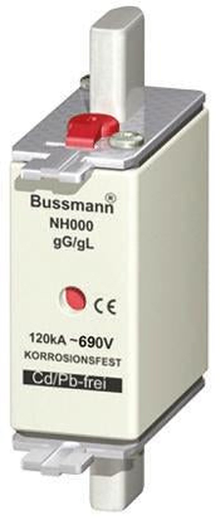 Eaton 10A Centred Tag Fuse NH000 690V ac