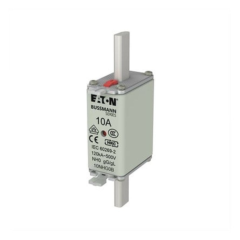 Eaton 10A NH Fuse 58 x 30 x 125 mm 500V ac